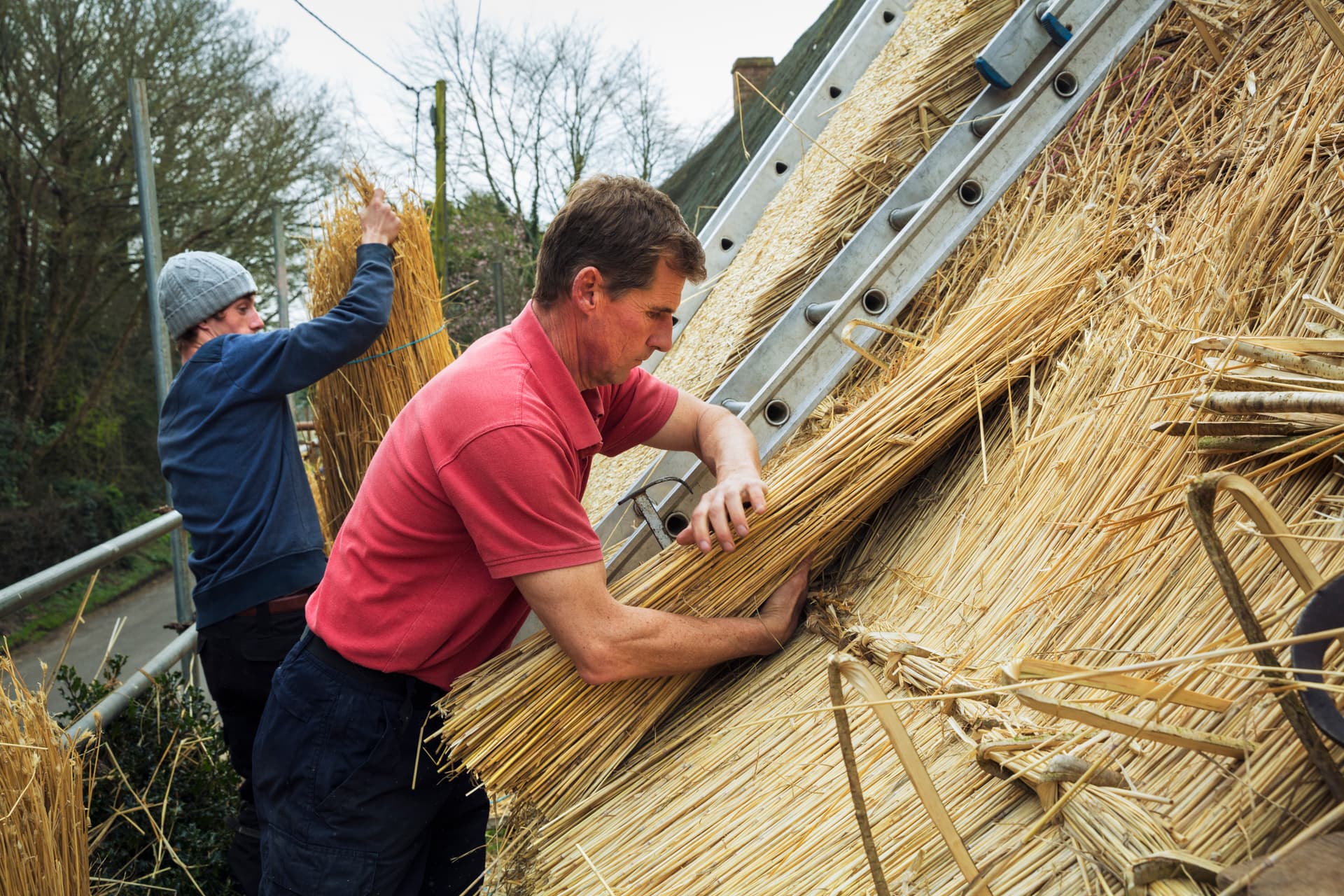 Thatch Roof Replacement